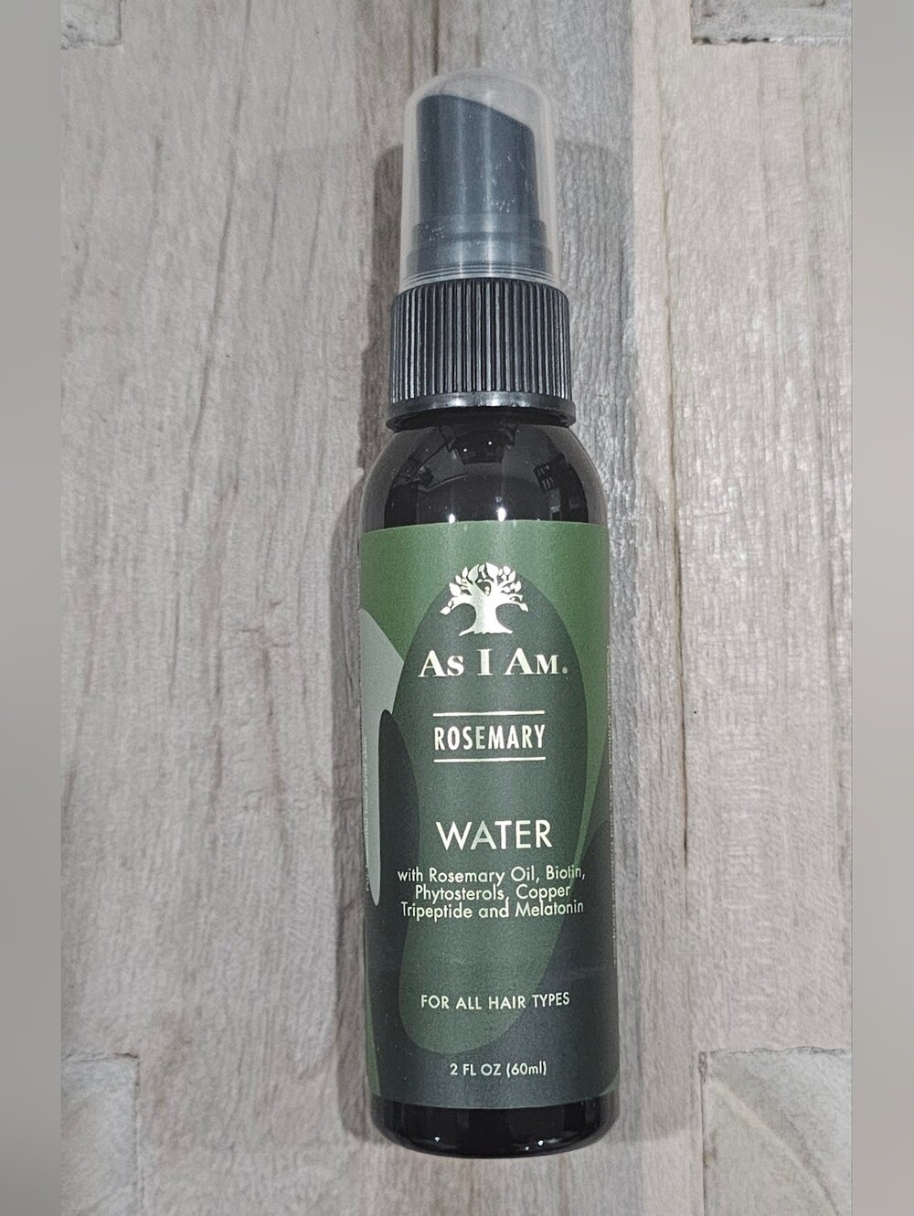 As I Am Rosemary Water Spray - 2 Fl Oz Travel Size